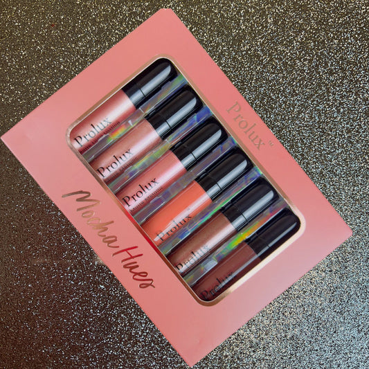 Prolux Mocha Hues Liquid Lipstick Set, liquid lipstick set, liquid lipsticks