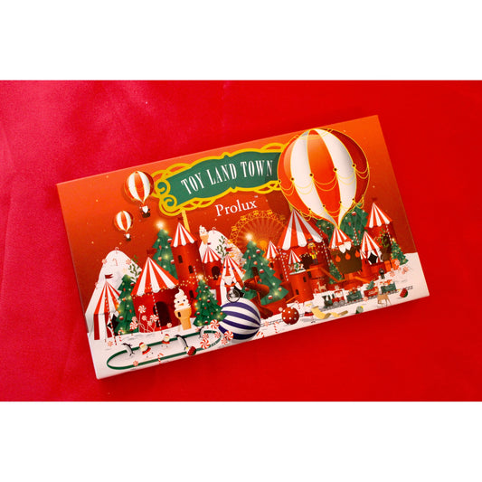 Prolux Toy Land Town Eyeshadow Palette, colorful eyeshadow palette, best eyeshadow palette
