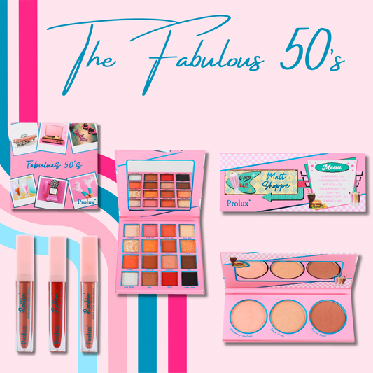 Retro Makeup | The Fabulous 50’s Collection, 50's style makeup, retro style makeup