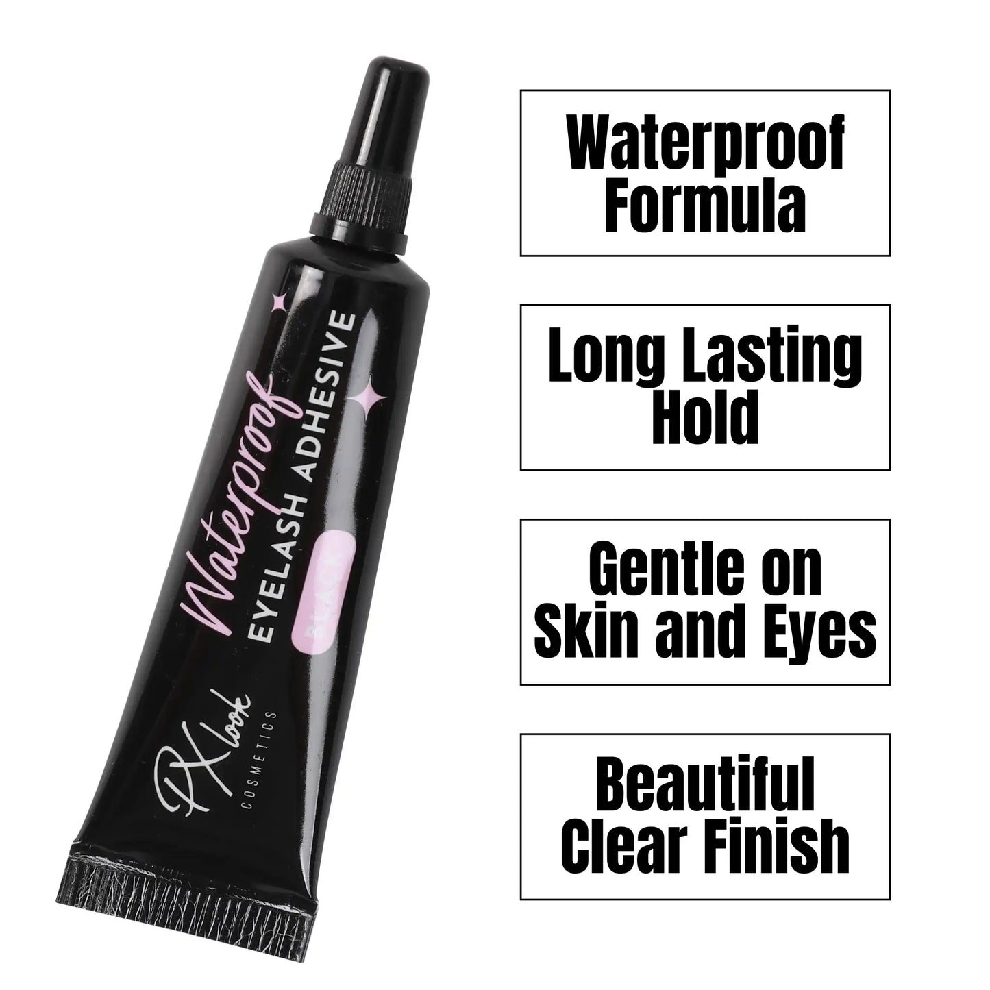 PxLook Waterproof Eyelash Adhesive, lash adhesive, eyelash adhesive waterproof