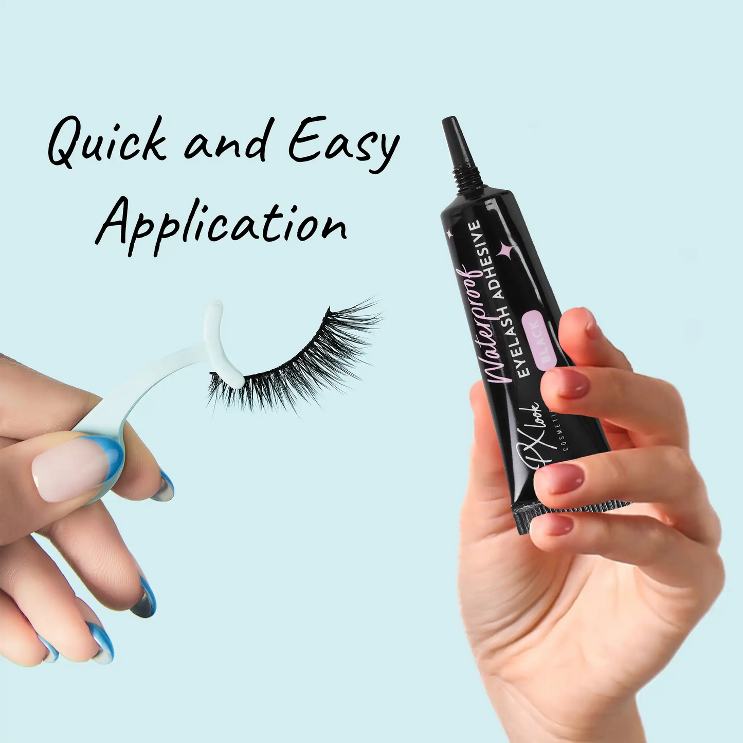 PxLook Waterproof Eyelash Adhesive, lash adhesive, eyelash adhesive waterproof