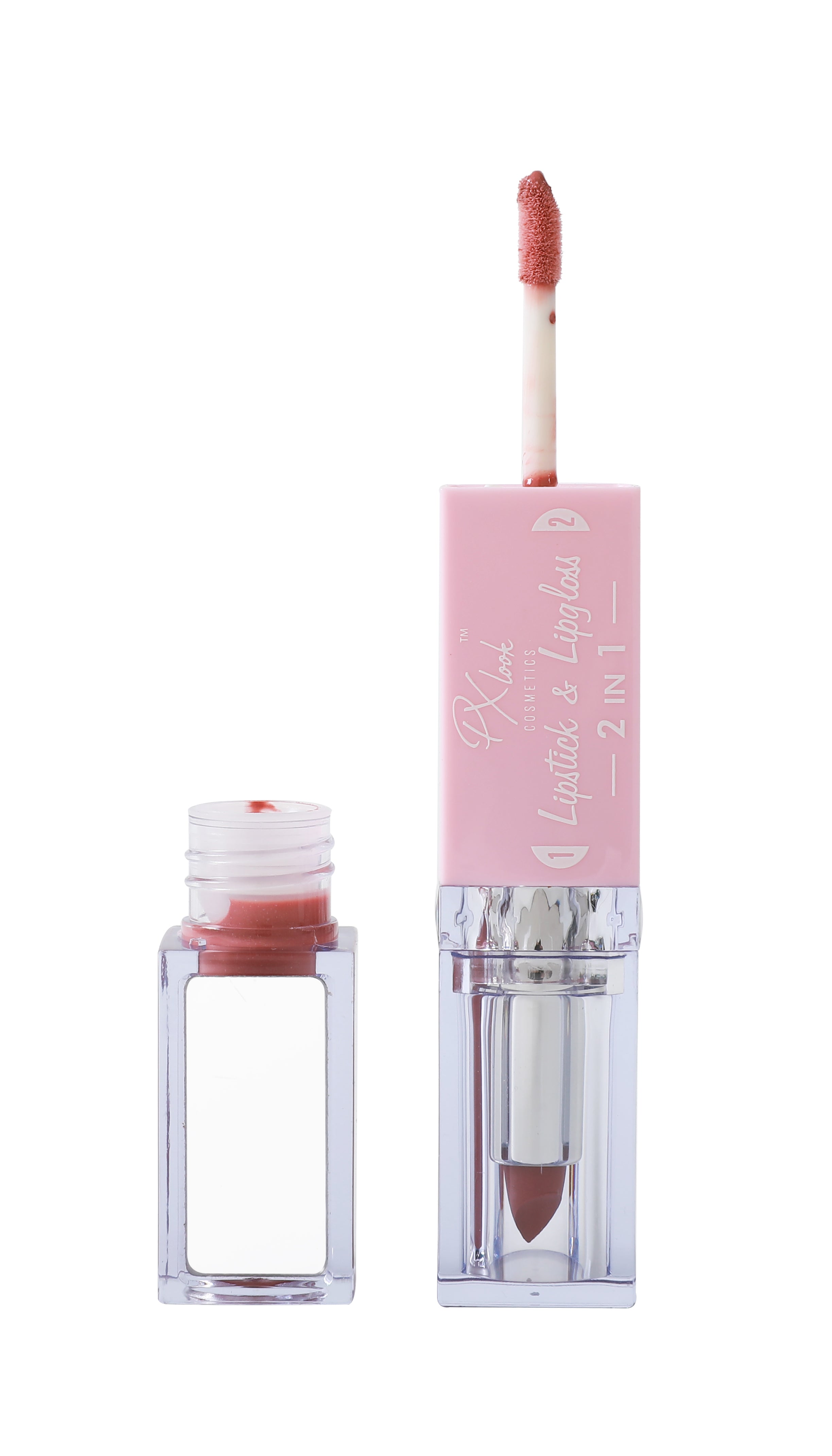 PXLOOK 2 IN 1 LIPSTICK & LIP GLOSS