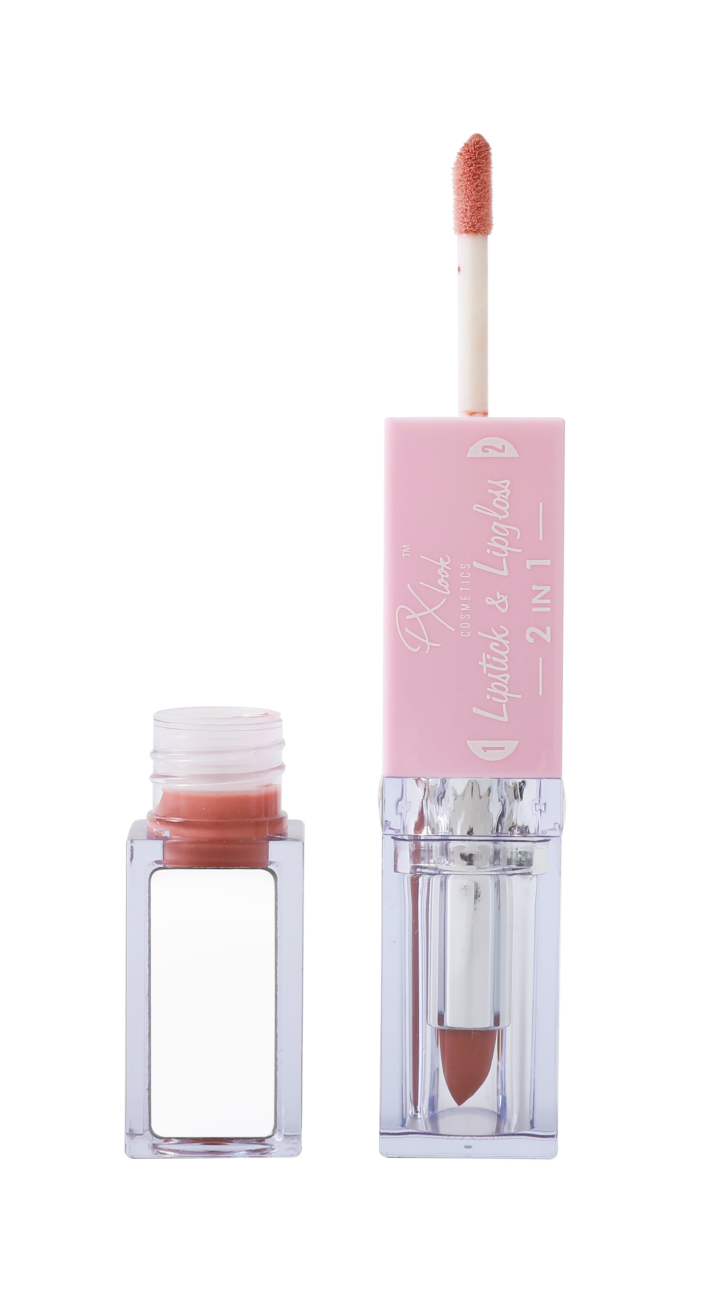 PXLOOK 2 IN 1 LIPSTICK & LIP GLOSS