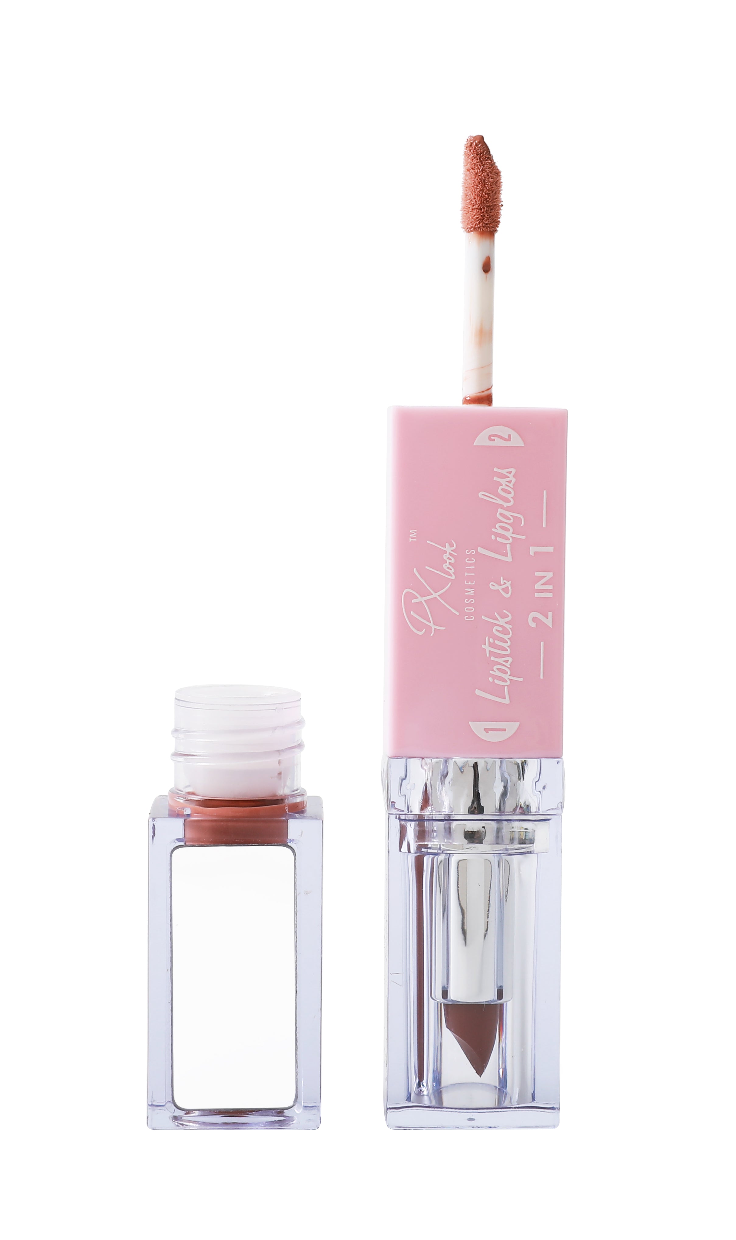 PXLOOK 2 IN 1 LIPSTICK & LIP GLOSS