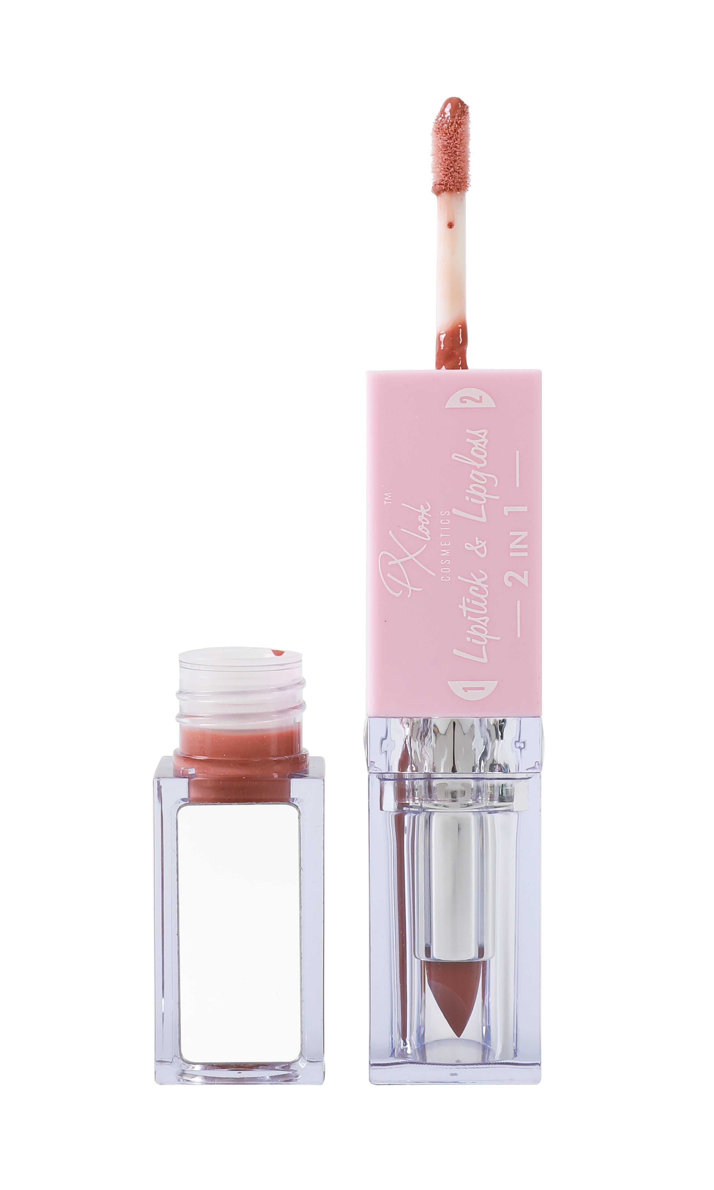 PXLOOK 2 IN 1 LIPSTICK & LIP GLOSS