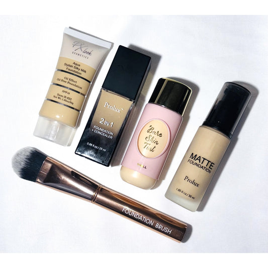 Rose Gold Foundation Brush