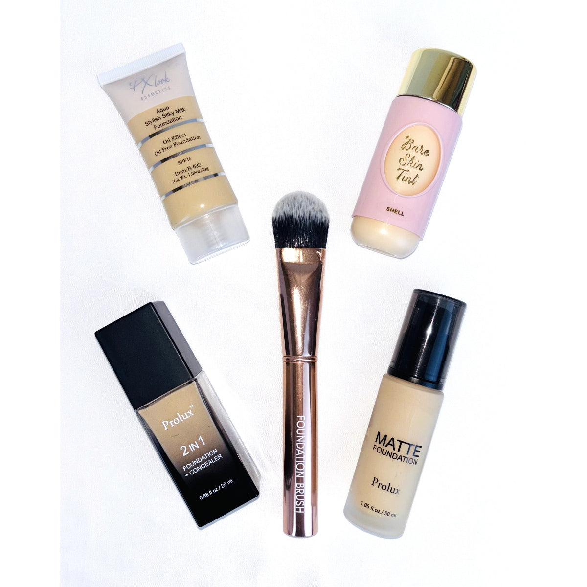 Rose Gold Foundation Brush