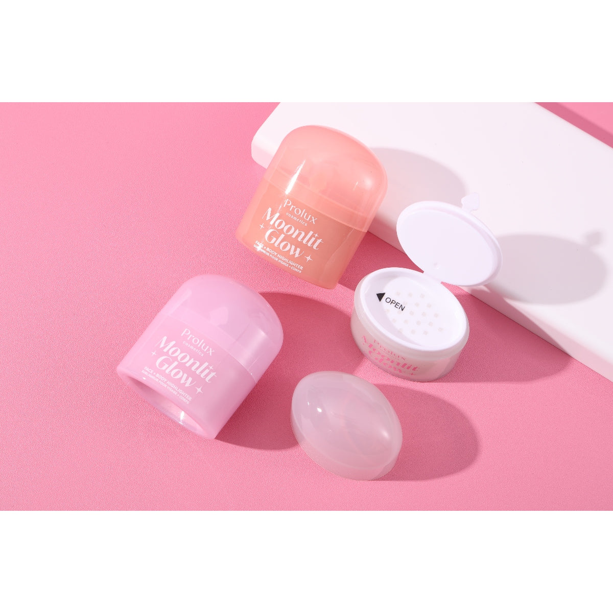 Resplandor a la luz de la luna: Iluminador facial y corporal