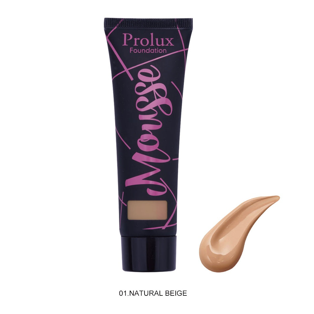Prolux Mousse Foundation, best mousse foundation, mousse makeup foundation