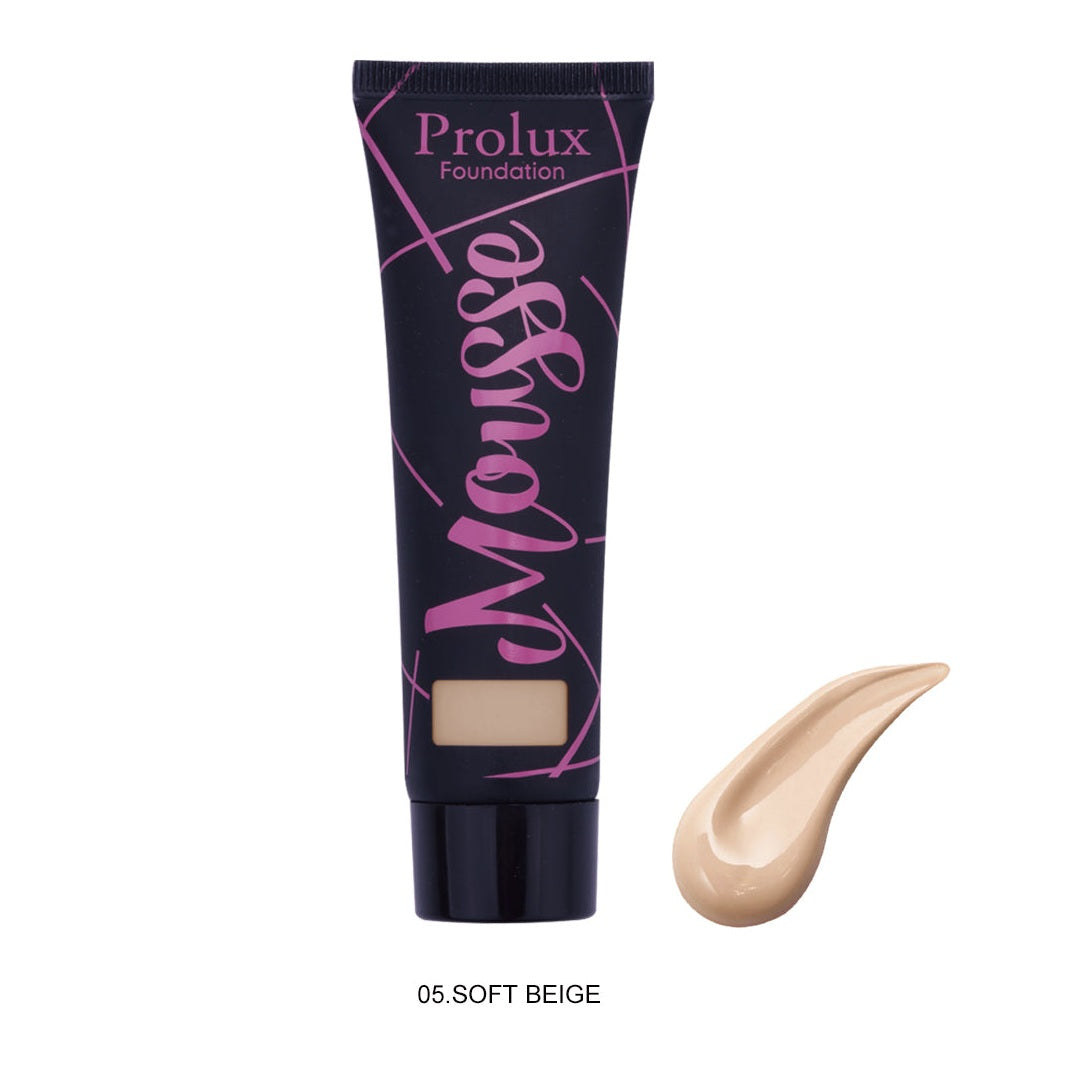Prolux Mousse Foundation, best mousse foundation, mousse makeup foundation