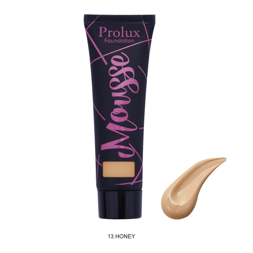 Prolux Mousse Foundation, best mousse foundation, mousse makeup foundation
