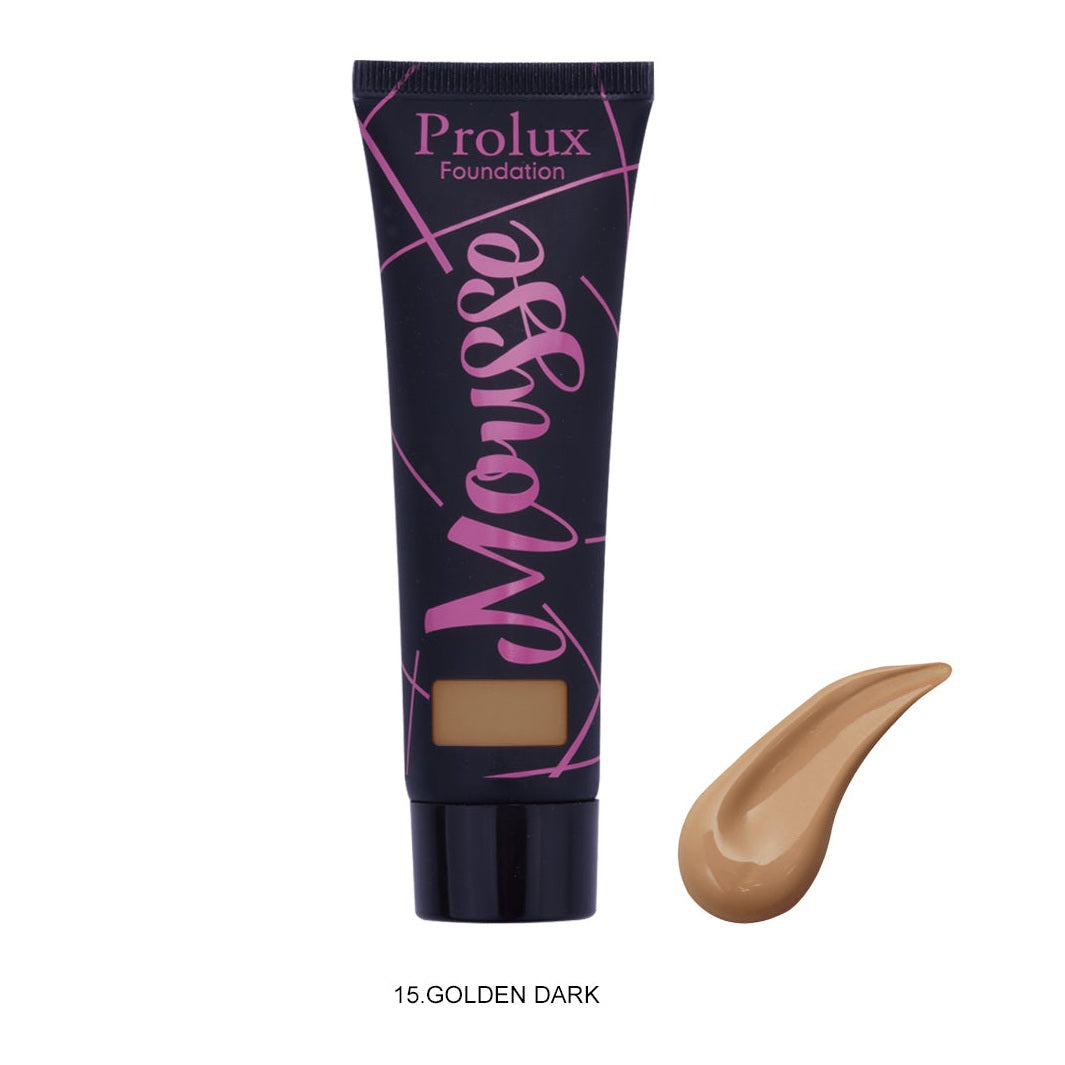 Prolux Mousse Foundation, best mousse foundation, mousse makeup foundation