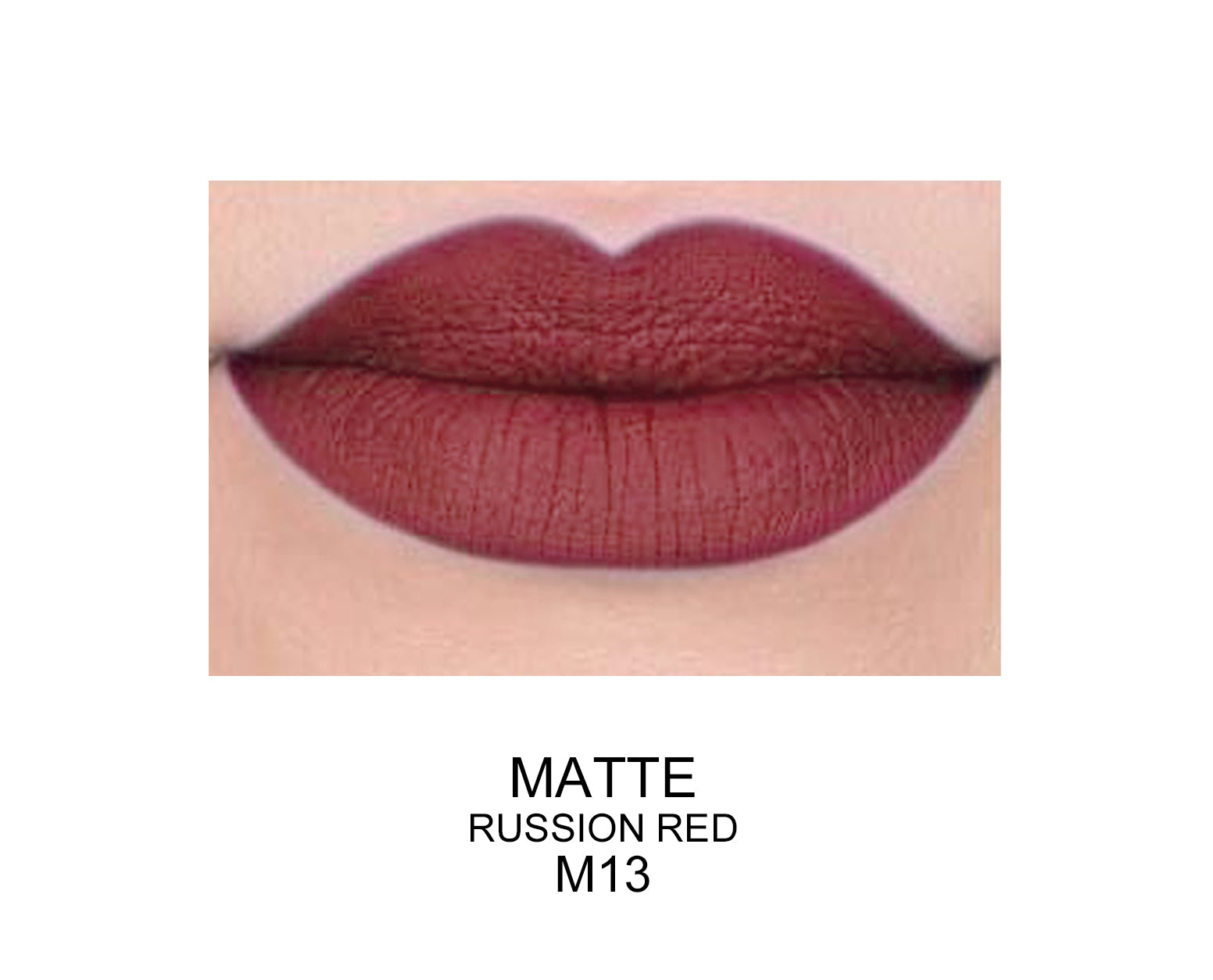Long Lasting Matte Lip Gloss russion red m13