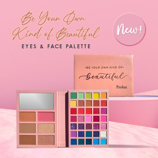 Be Your Own Kind Of Beautiful Eyeshadow Palette, colorful eyeshadow palette, shimmer eyeshadow palette, matte eyeshadow palette