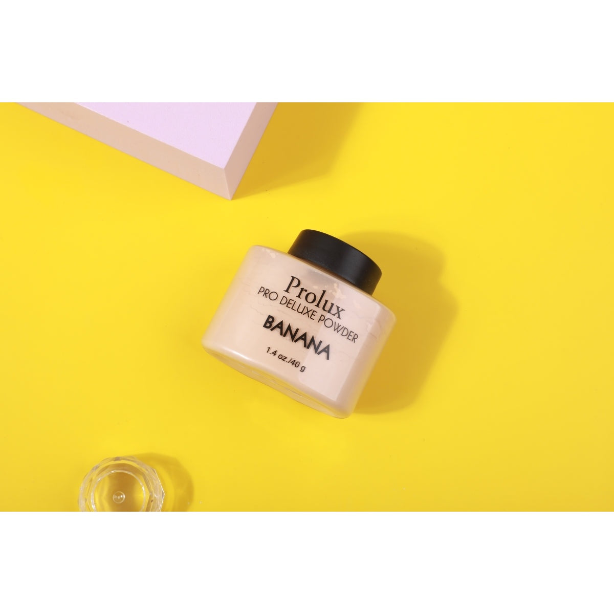 Prolux Banana Pro Deluxe Powder, face powder loose setting powder, makeup setting powder