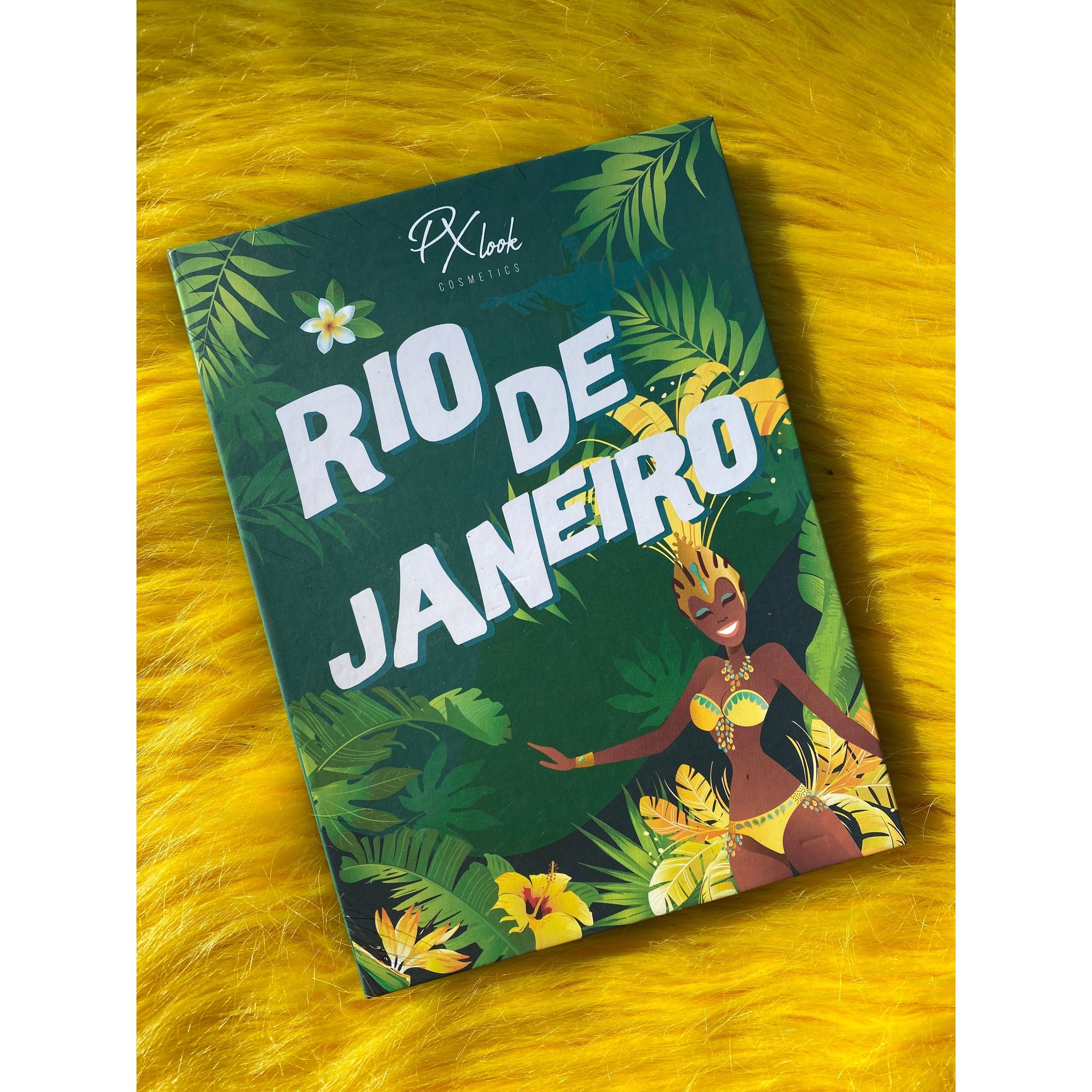Rio De Janeiro Eyeshadow Palette, Best Eyeshadow Palette, shimmer eyeshadow palette, matte eyeshadow palette, colorful eyeshadow palette.