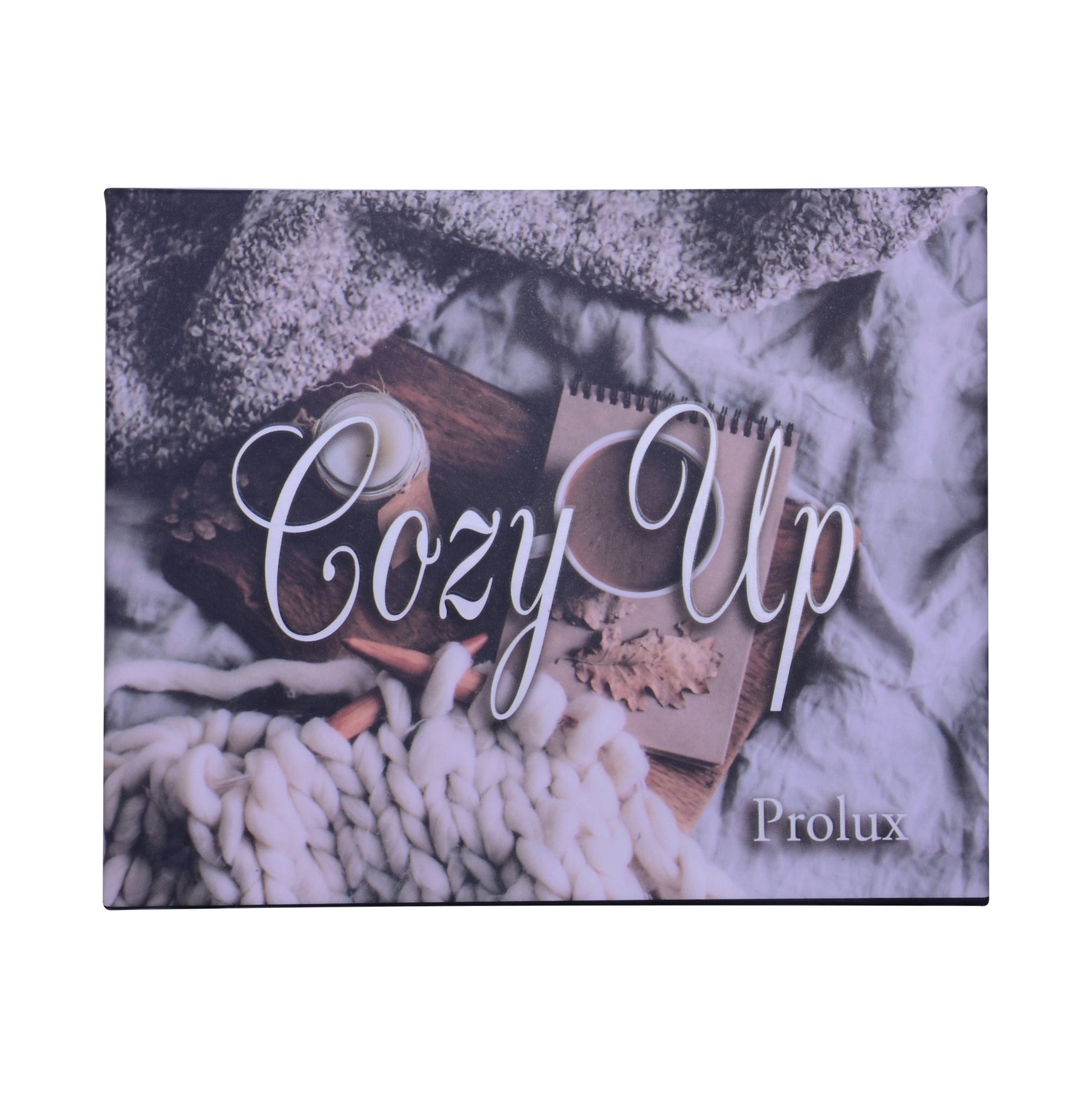 Prolux Cozy Up Eyeshadow Palette, colorful eyeshadow palette, shimmer eyeshadow palette, matte eyeshadow palette