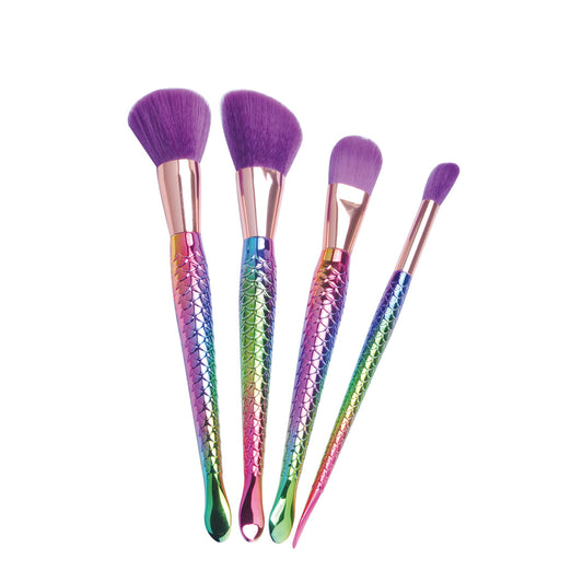 Prolux Mermaid Brush Set, makeup brushes set, best makeup brush set