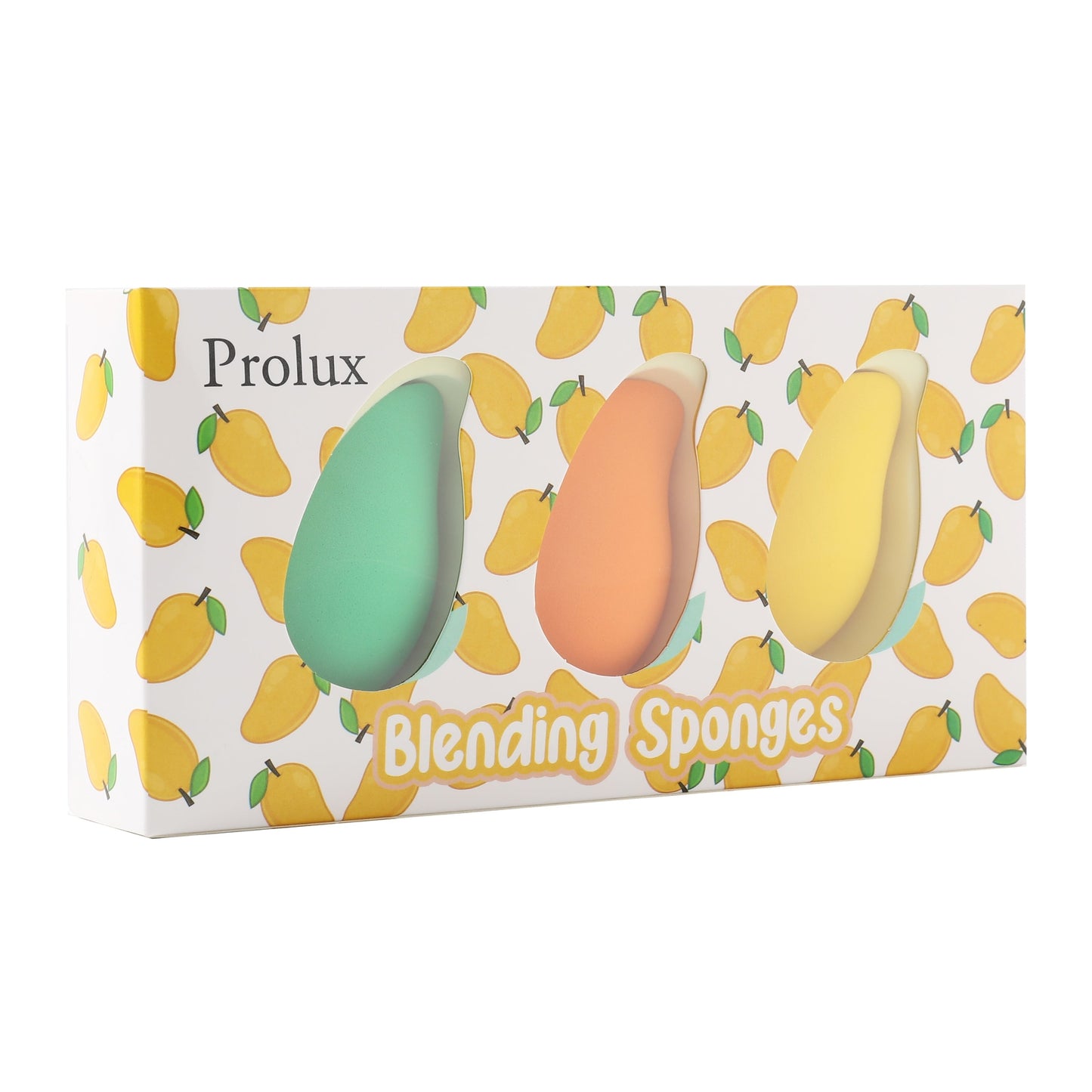 Prolux Mango Blending Sponge Set, makeup sponge set, makeup blending sponge, makeup sponges
