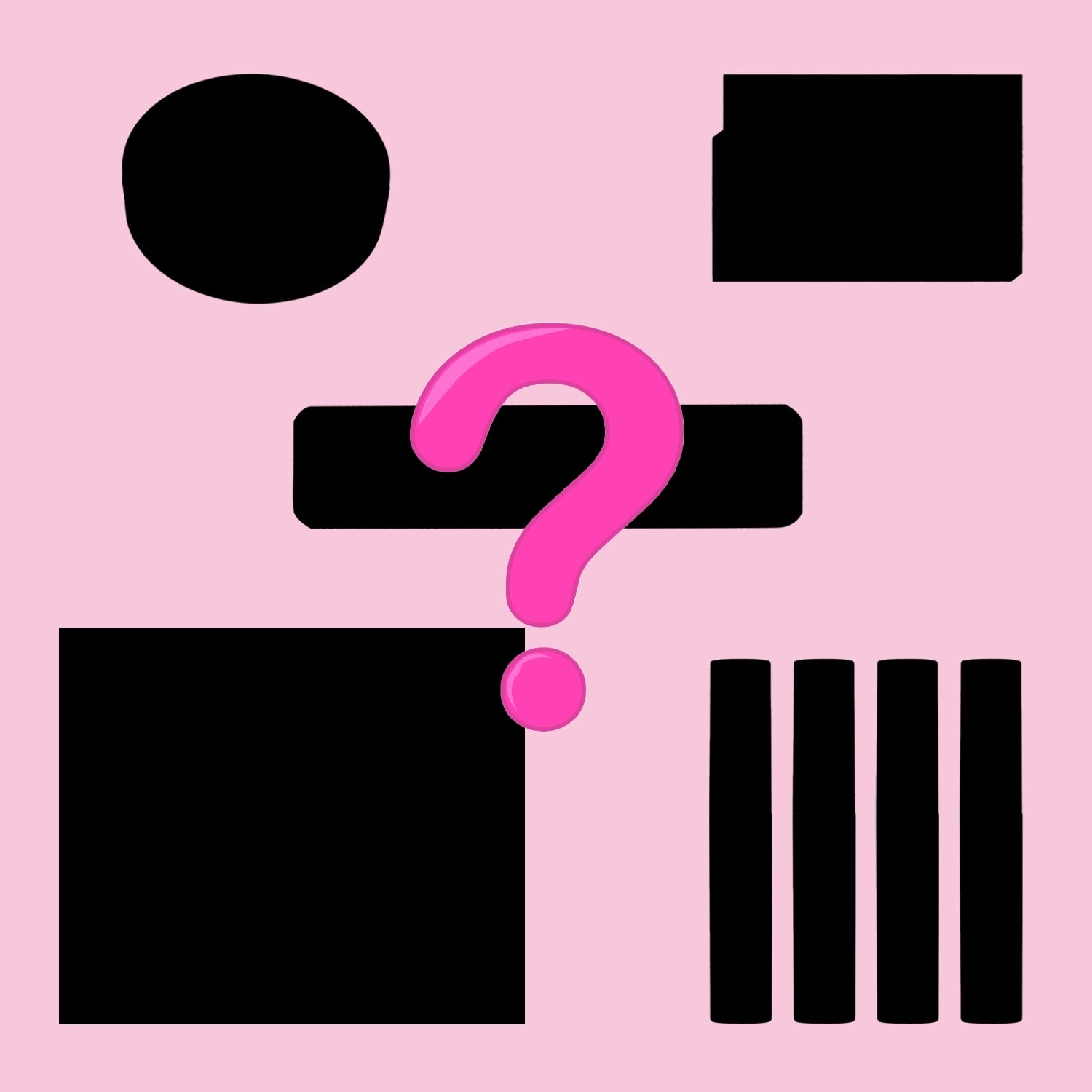Premium mystery box waiting for gift