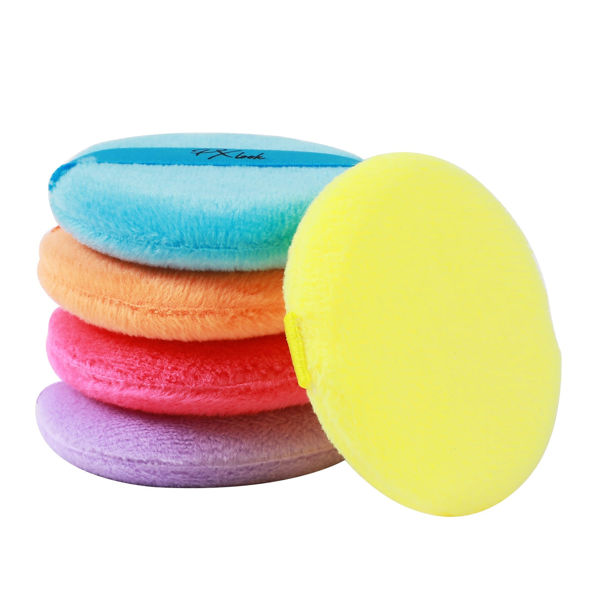 PxLook 5pc Powder Puff Set, powder puffs, makeup powder puffs