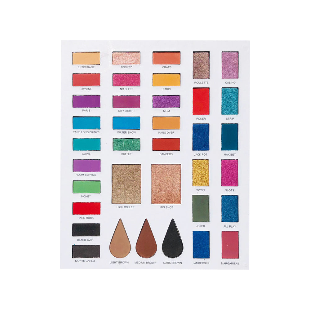 Fabulous Las Vegas Eyeshadow Palette
