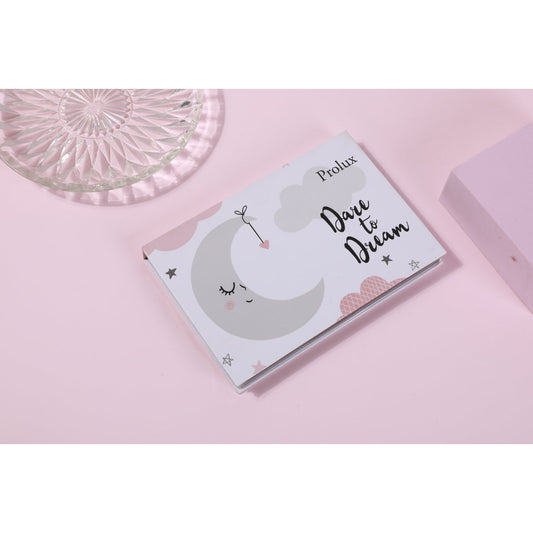 Prolux Dare to Dream Eyeshadow Palette, colorful eyeshadow palette, shimmer eyeshadow palette, matte eyeshadow palette.