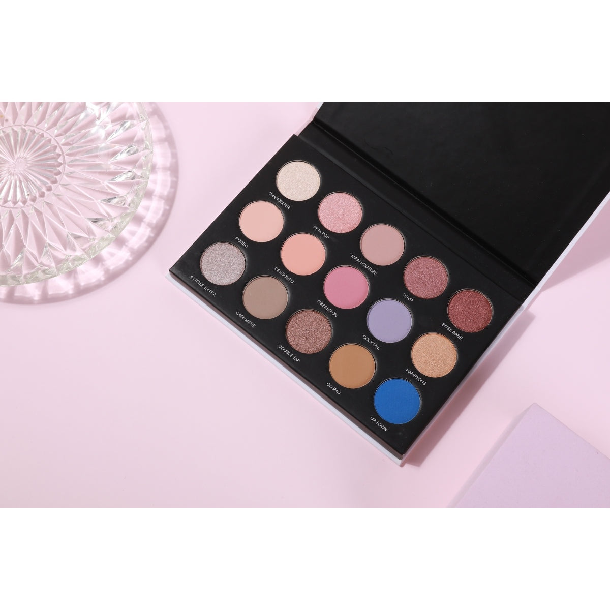 Prolux Dare to Dream Eyeshadow Palette, colorful eyeshadow palette, shimmer eyeshadow palette, matte eyeshadow palette.