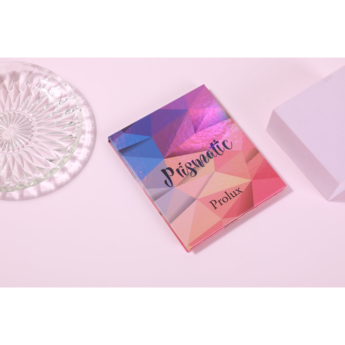 Prolux Prismatic Eyeshadow Palette, neutral eyeshadow palette, matte eyeshadow, shimmer eyeshadow palette