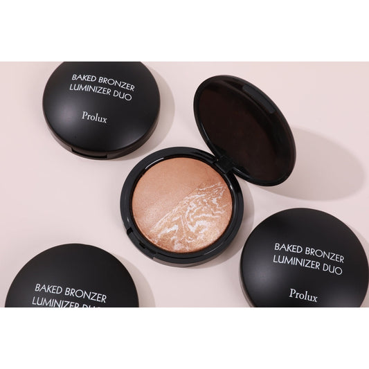 Prolux Baked Bronzer Luminizer Duo