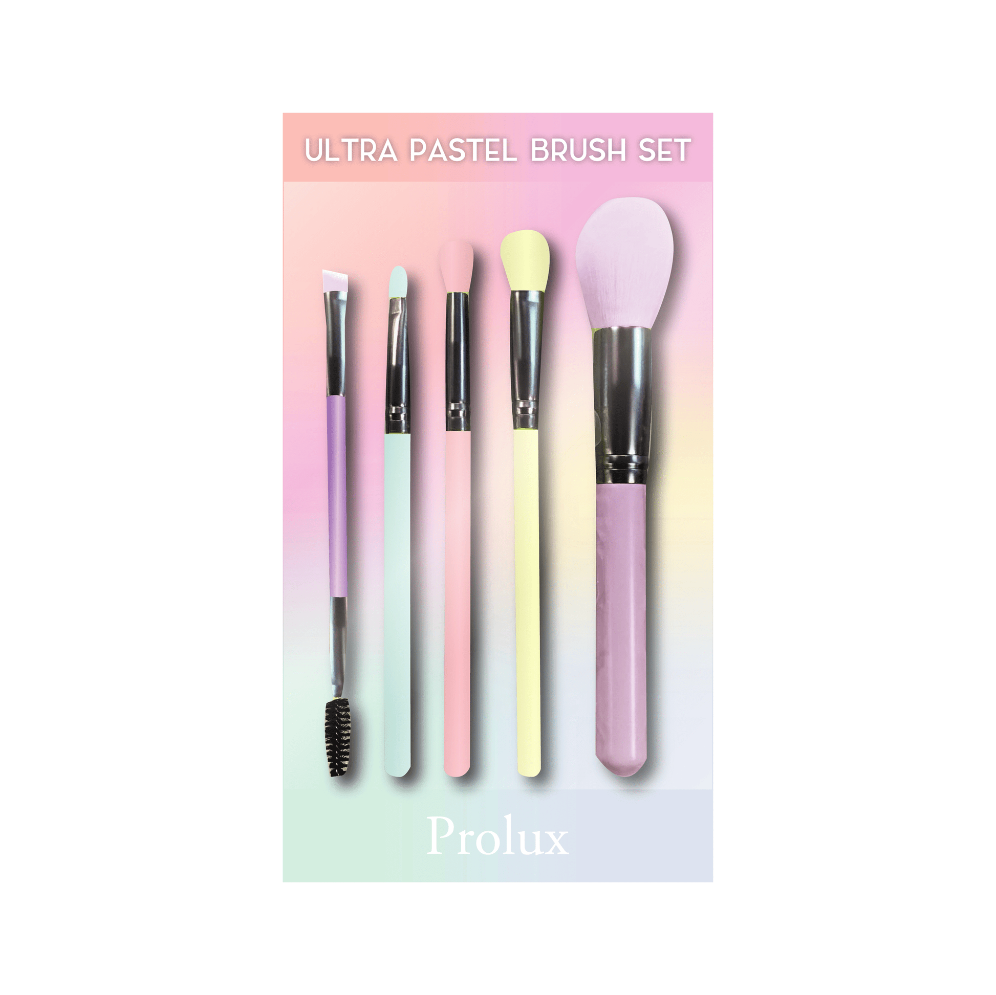 Prolux Ultra Pastel Brush Set, makeup brushes set, best makeup brush set