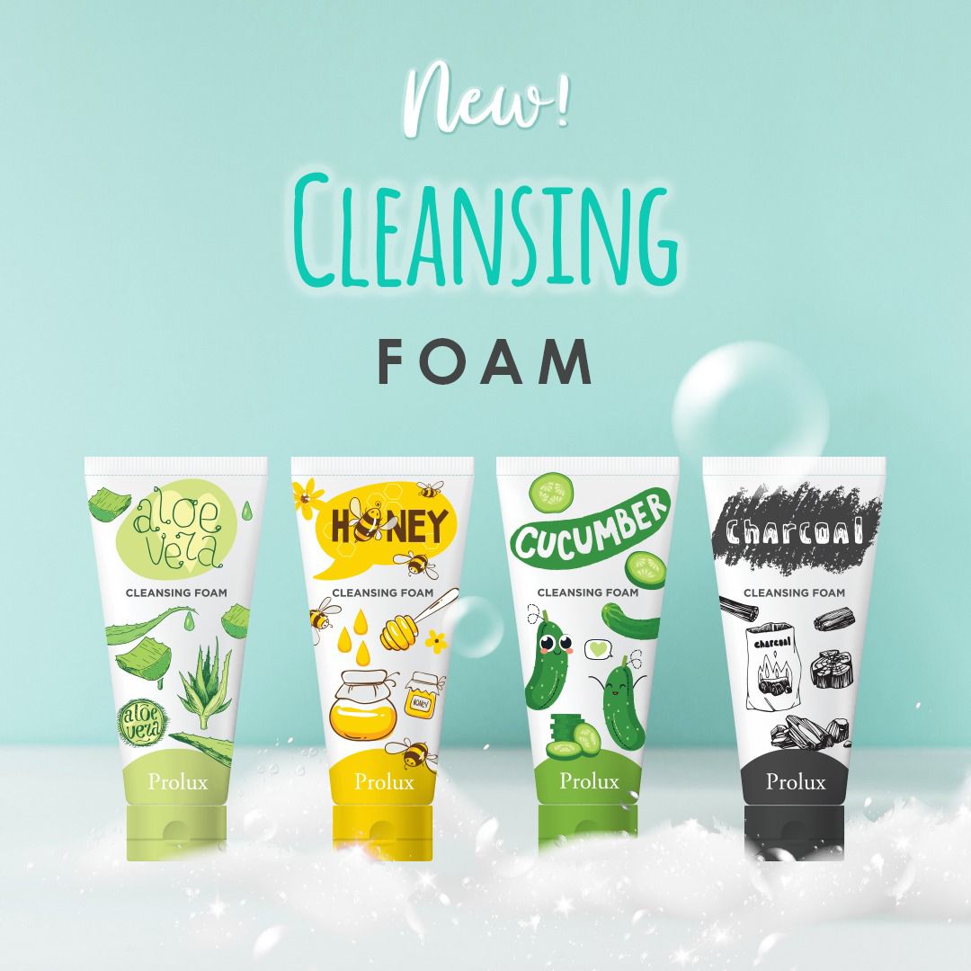 Prolux Cleansing Foam, foaming facial cleanser, gentle foaming cleanser