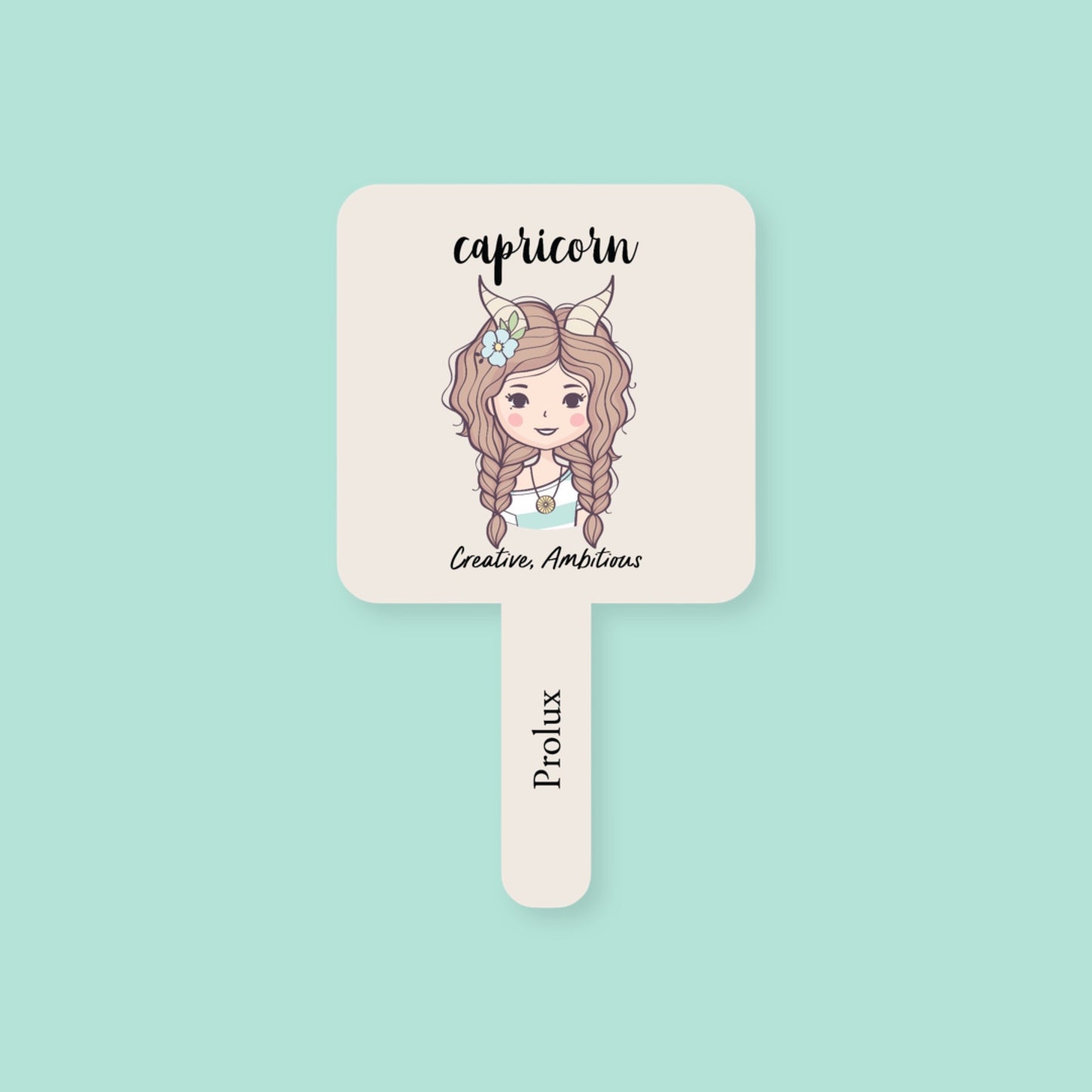 Prolux Zodiac Sign Hand Held Mirror, hand held makeup mirror, best makeup mirror