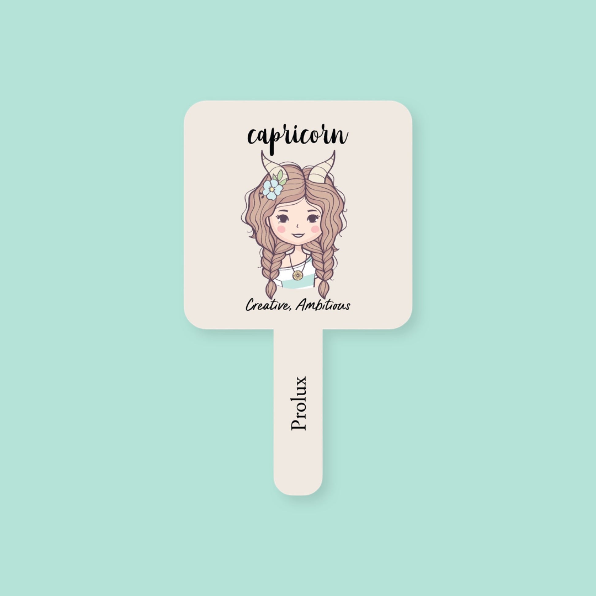 Prolux Zodiac Sign Hand Held Mirror, hand held makeup mirror, best makeup mirror