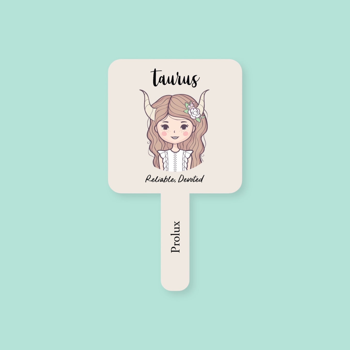 Prolux Zodiac Sign Hand Held Mirror, hand held makeup mirror, best makeup mirror