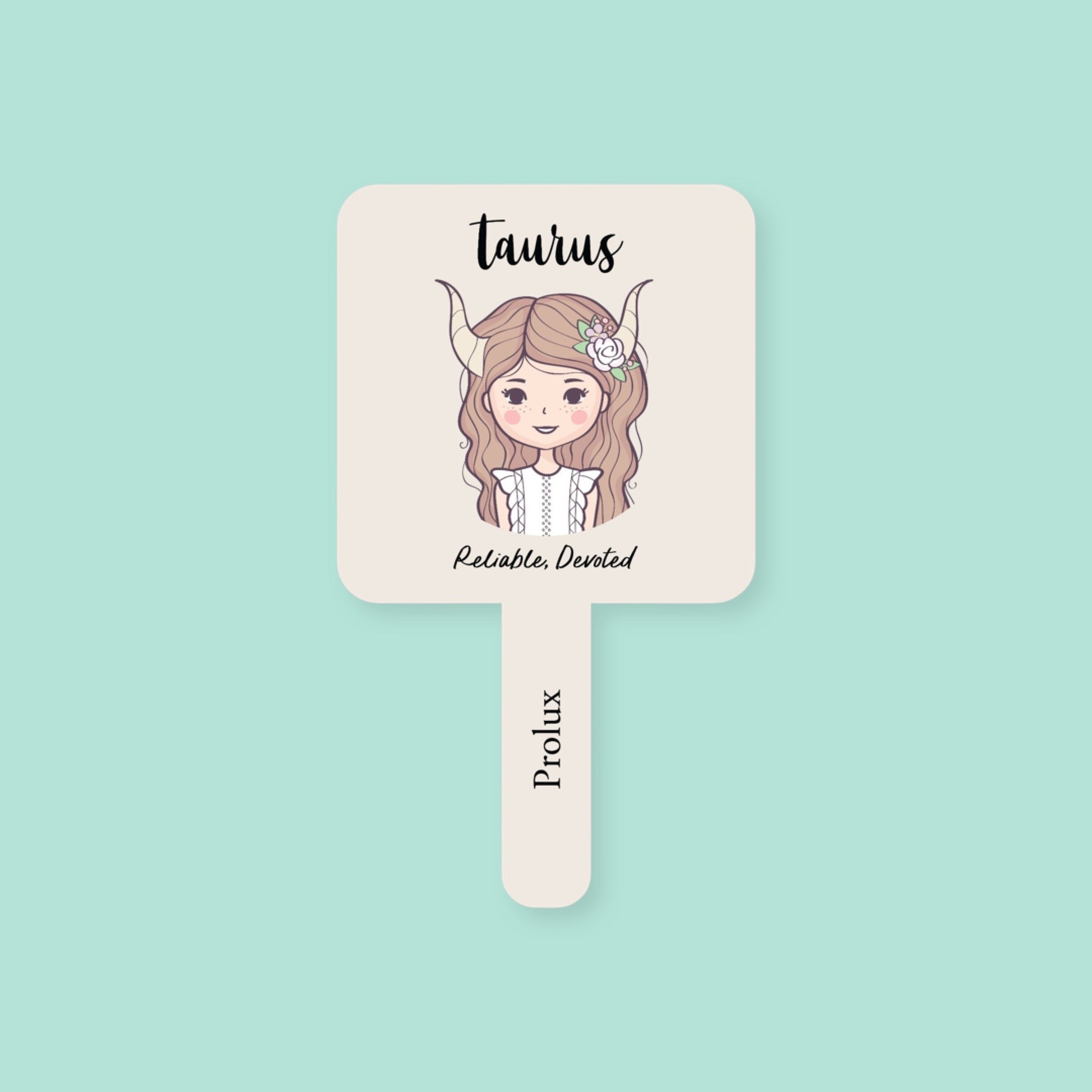 Prolux Zodiac Sign Hand Held Mirror, hand held makeup mirror, best makeup mirror