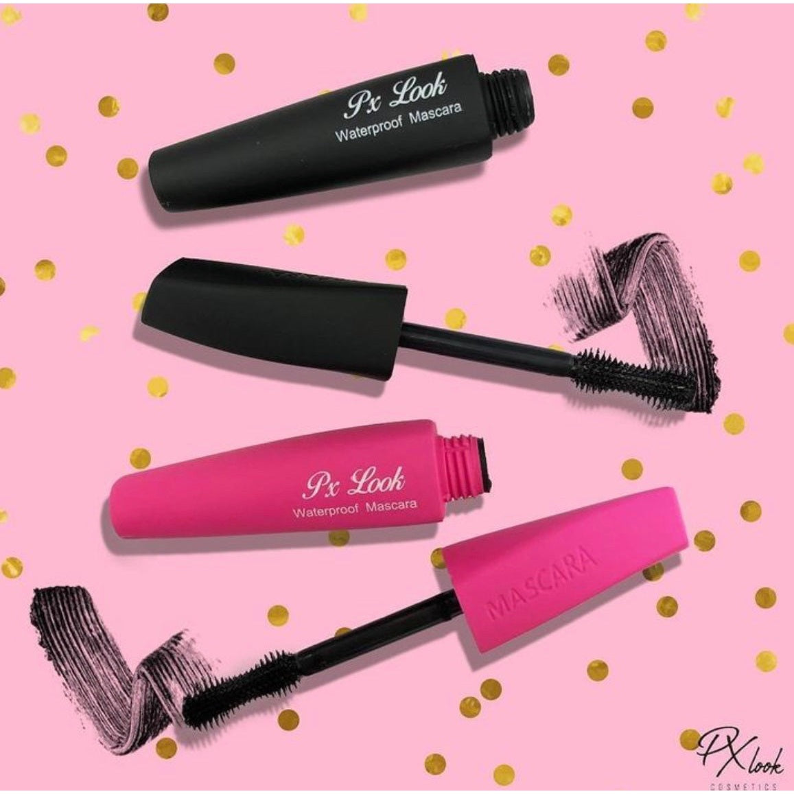 PxLook Waterproof Mascara, smudge proof mascara, best waterproof mascara, best volumizing mascara