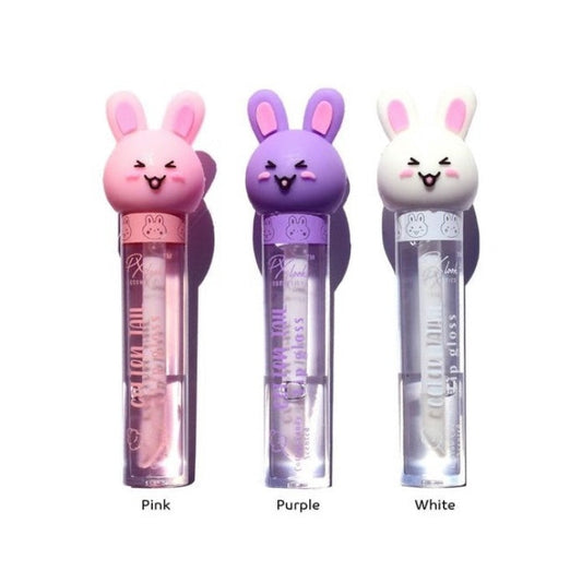 PxLook Cotton Tail Lip Gloss, scented lip gloss, best lip gloss, cotton candy lip gloss