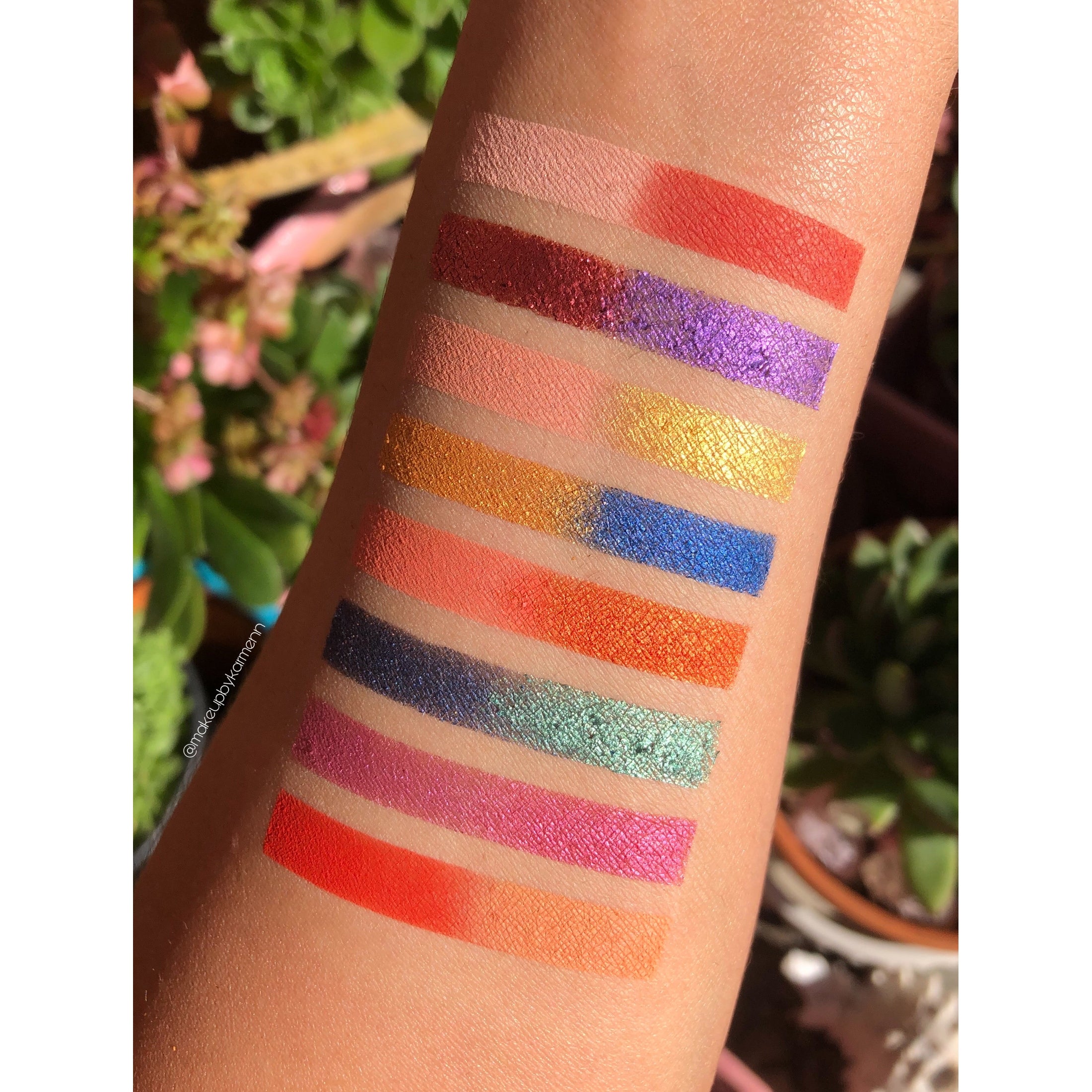 Just Once Eyeshadow Palette, shimmer eyeshadow palette, matte eyeshadow palette, non toxic eyeshadow