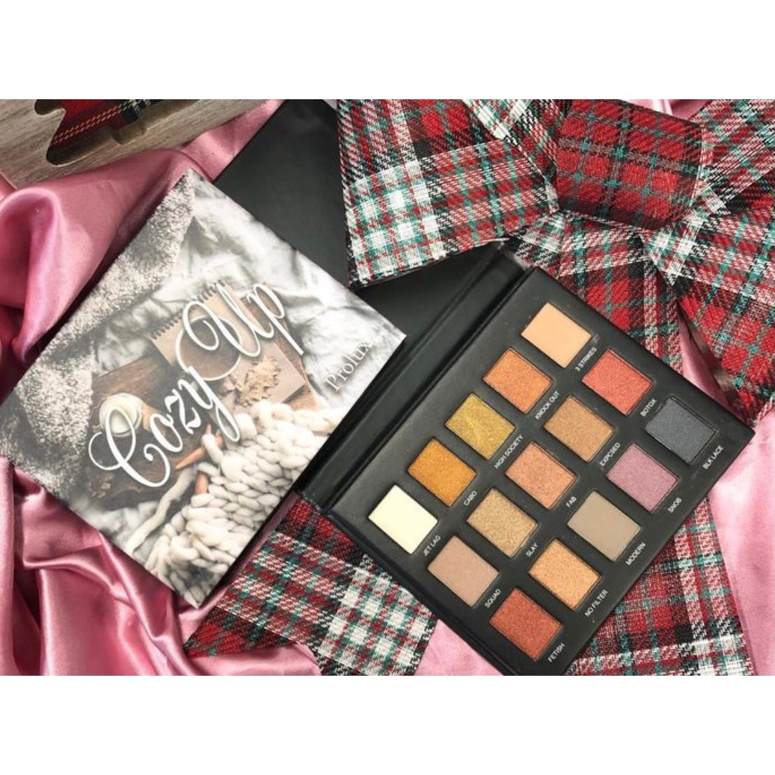 Prolux Cozy Up Eyeshadow Palette, colorful eyeshadow palette, shimmer eyeshadow palette, matte eyeshadow palette