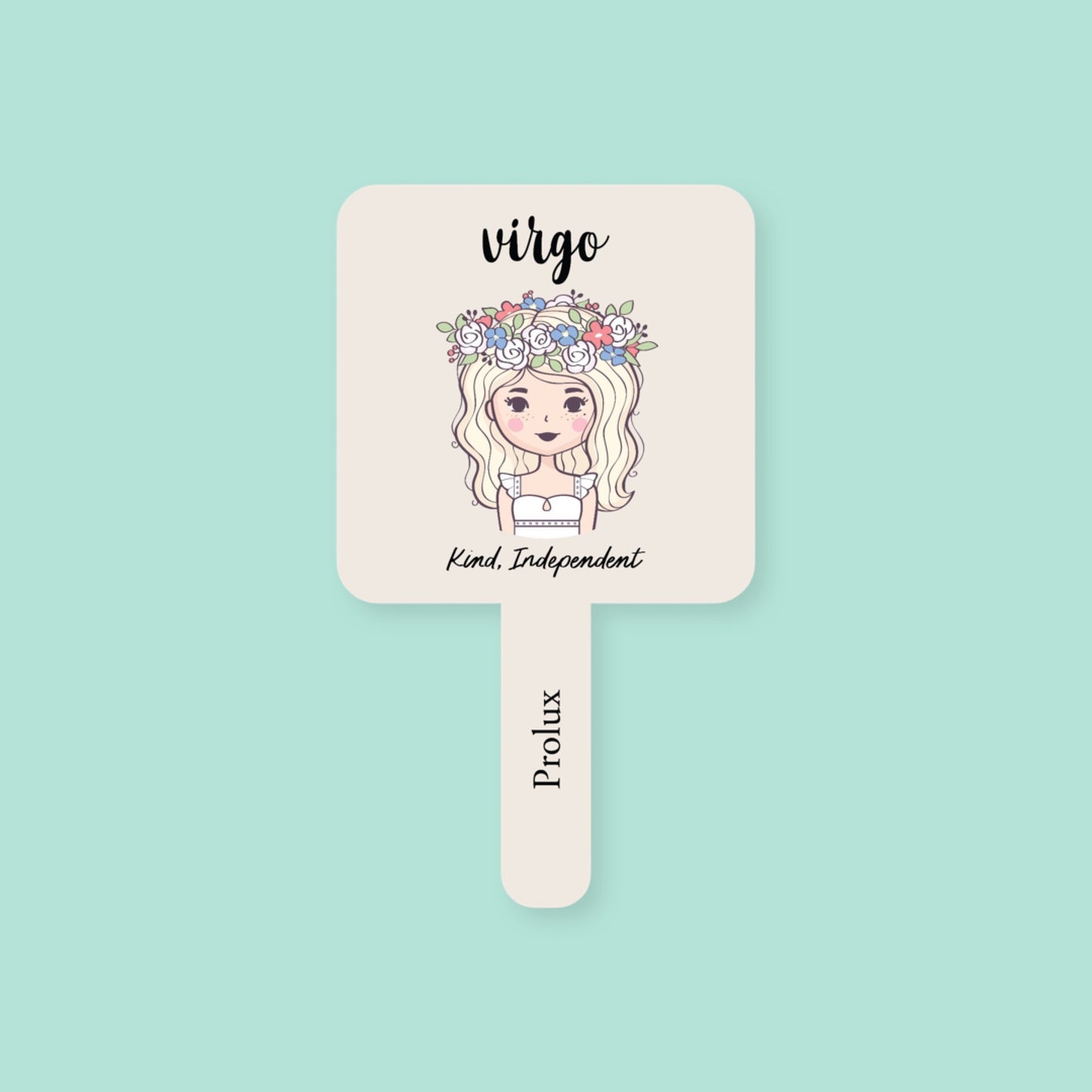 Prolux Zodiac Sign Hand Held Mirror, hand held makeup mirror, best makeup mirror