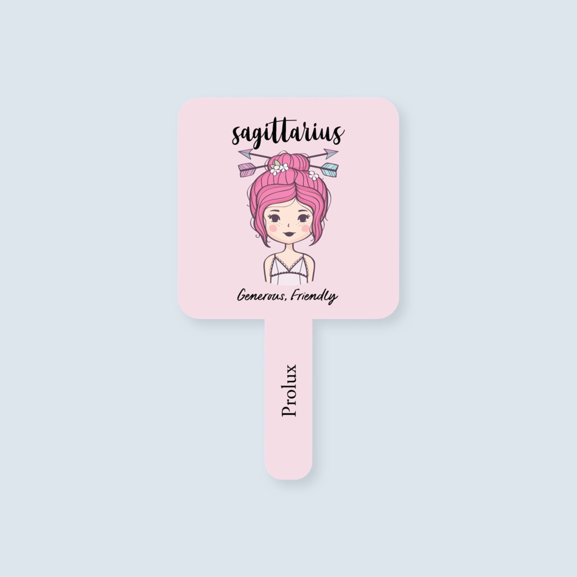 Prolux Zodiac Sign Hand Held Mirror, hand held makeup mirror, best makeup mirror