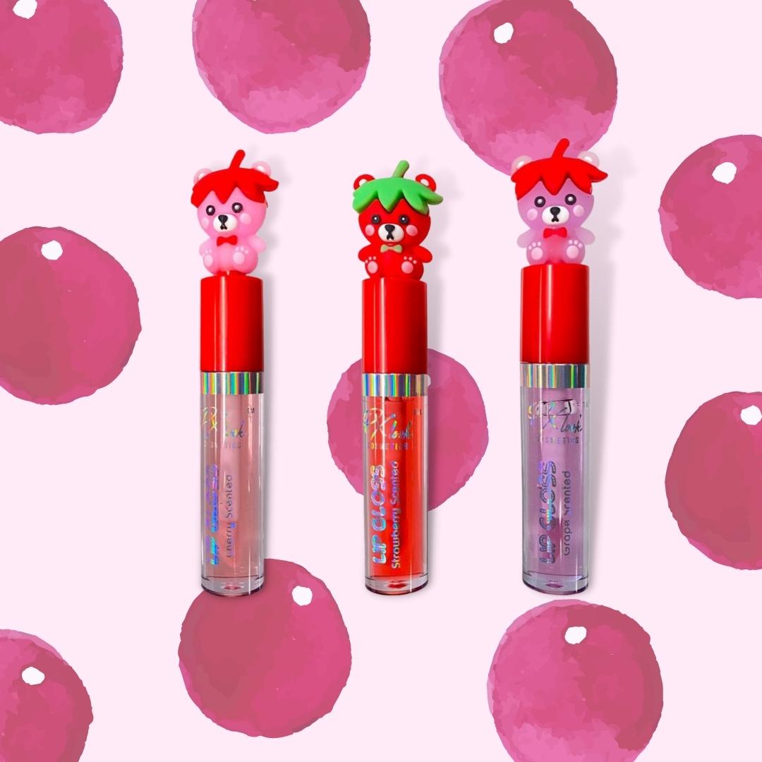 PxLook Very Beary Lip Gloss, scented lip gloss, best lip gloss, fruity lip gloss
