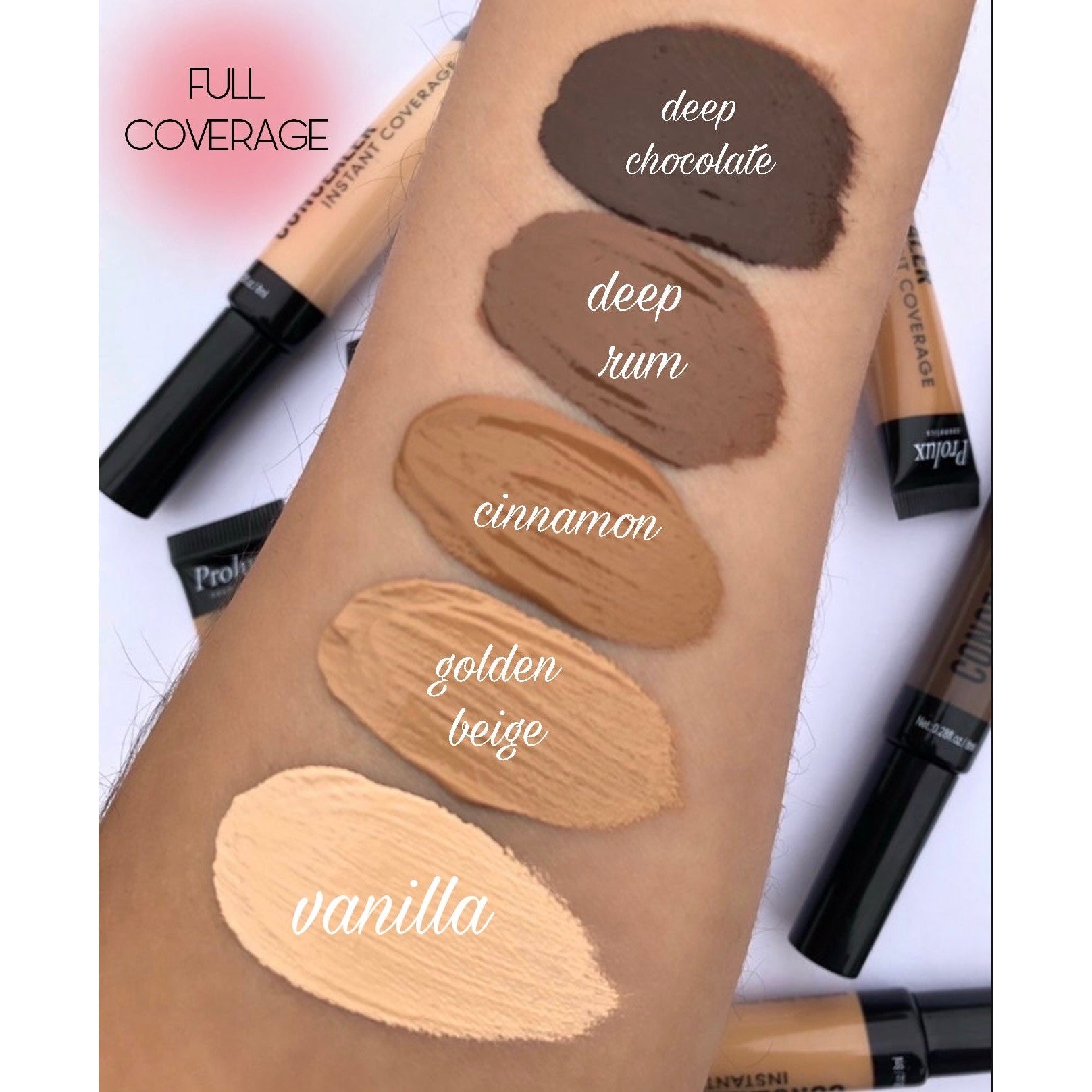 Prolux Instant Coverage Concealer, best full coverage concealer