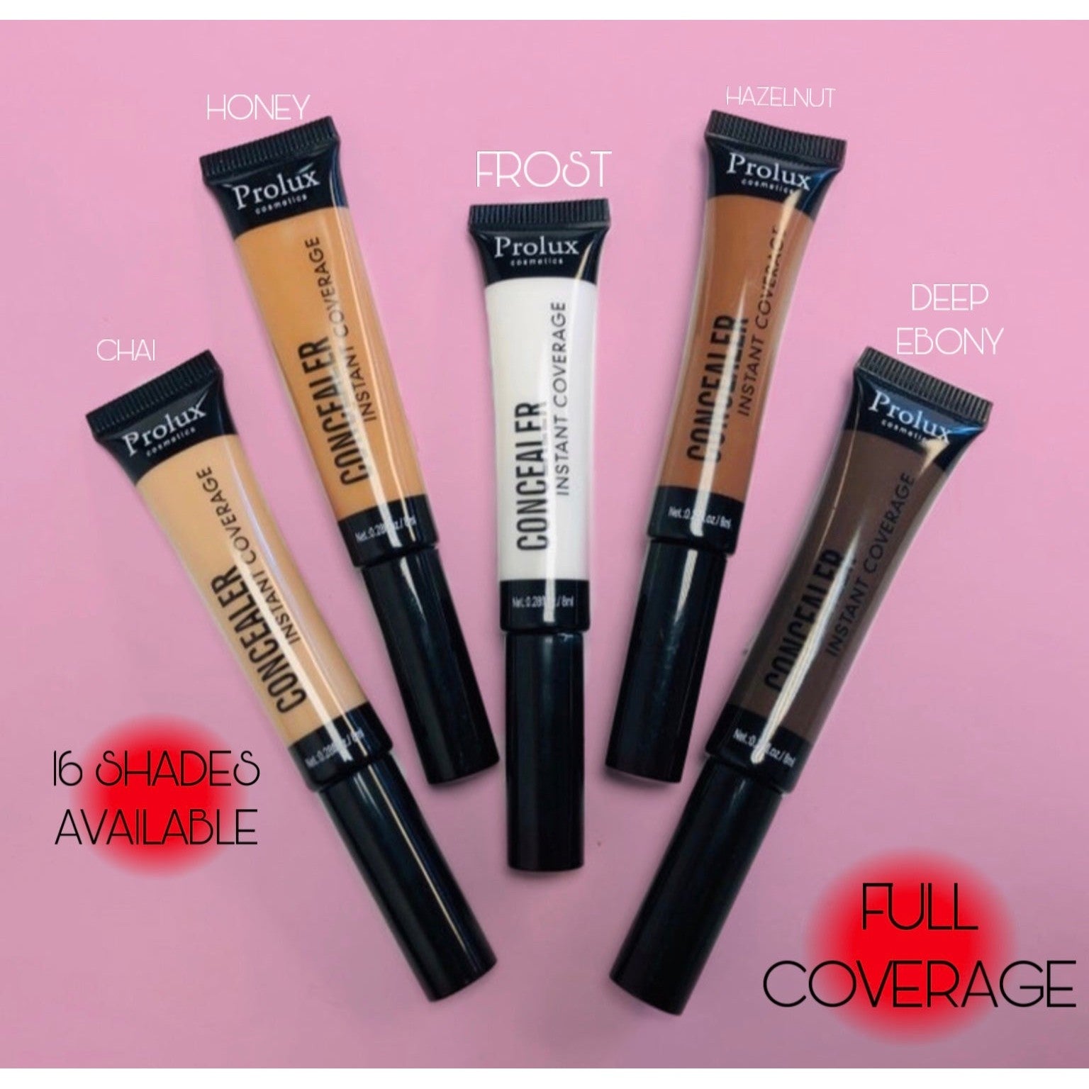 Prolux Instant Coverage Concealer, best full coverage concealer