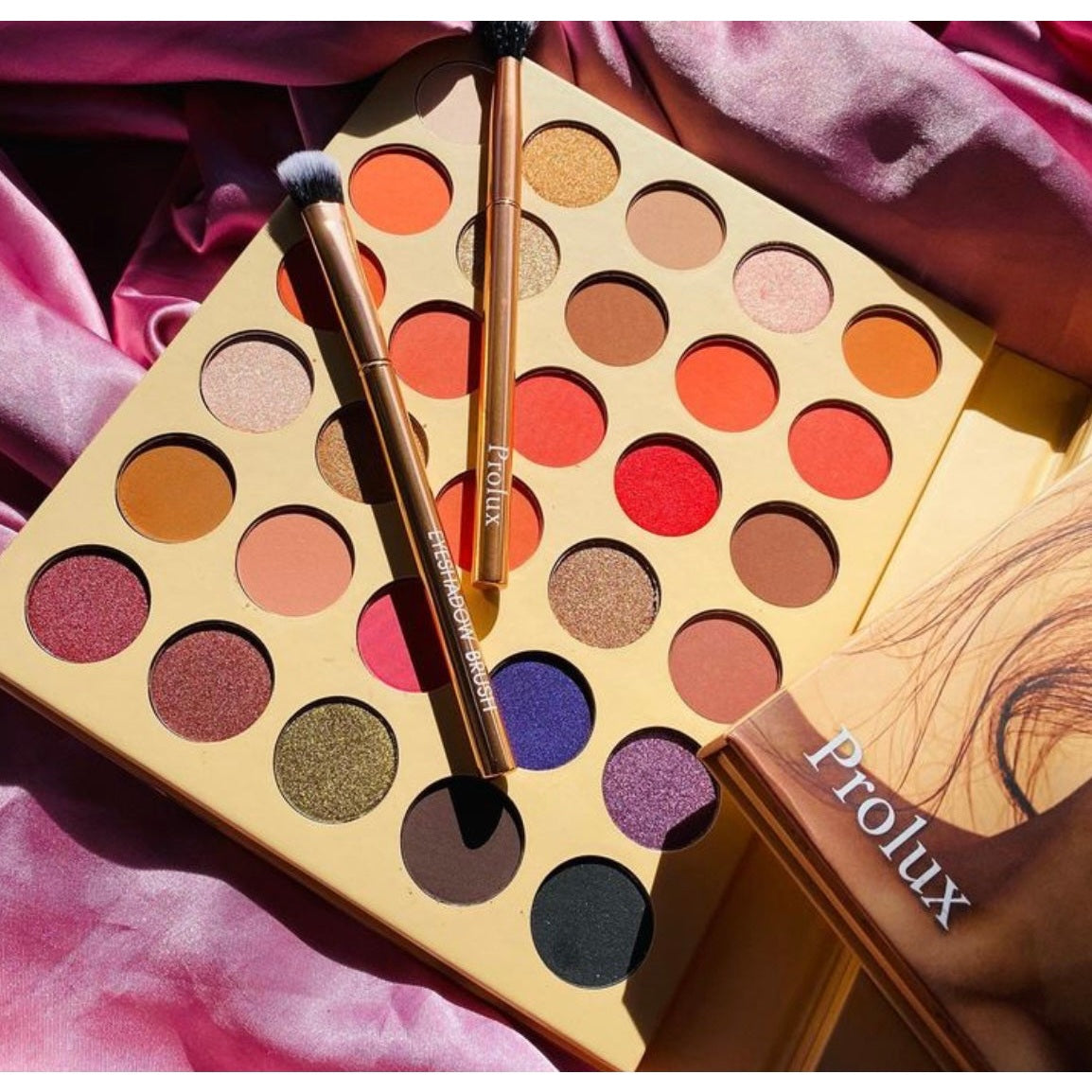 Love Struck Eyeshadow Palette, neutral eyeshadow palette, bright color eyeshadow palette, all in one makeup palette.