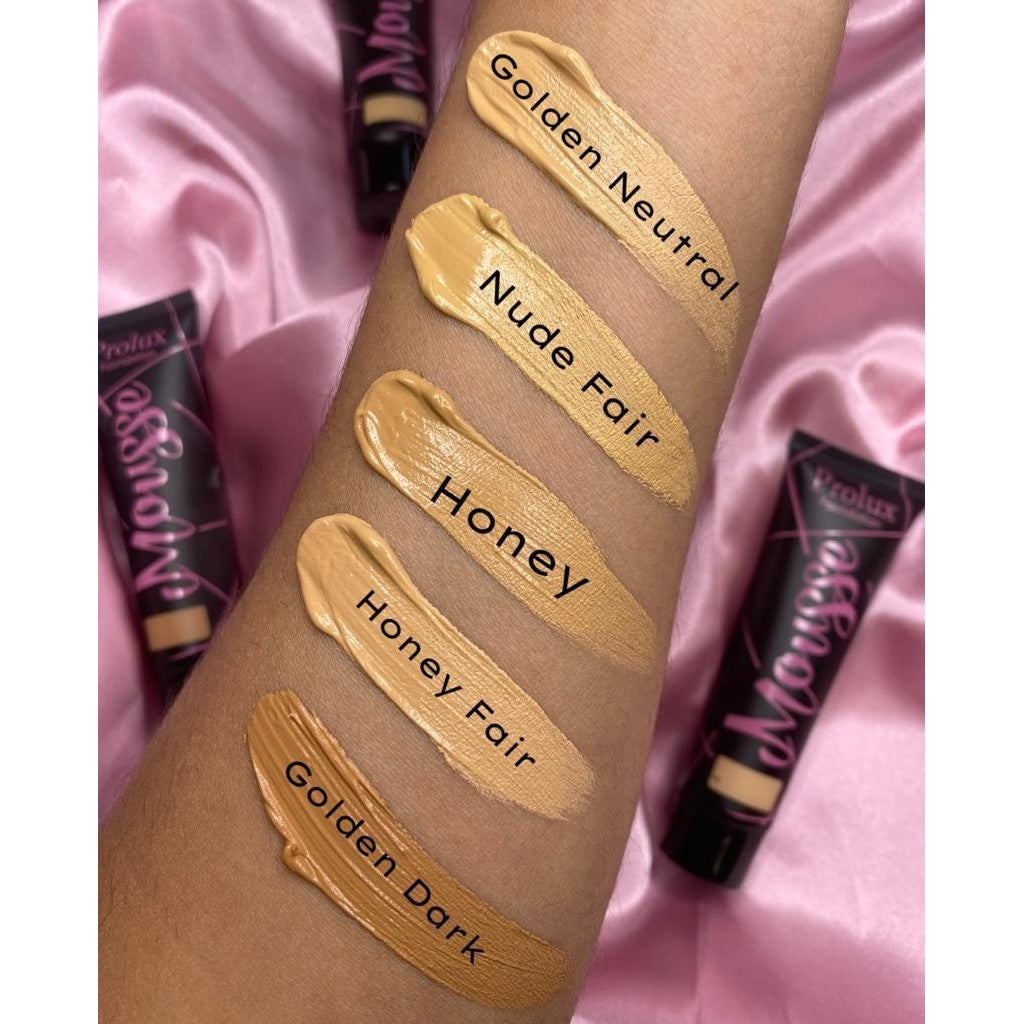Prolux Mousse Foundation, best mousse foundation, mousse makeup foundation