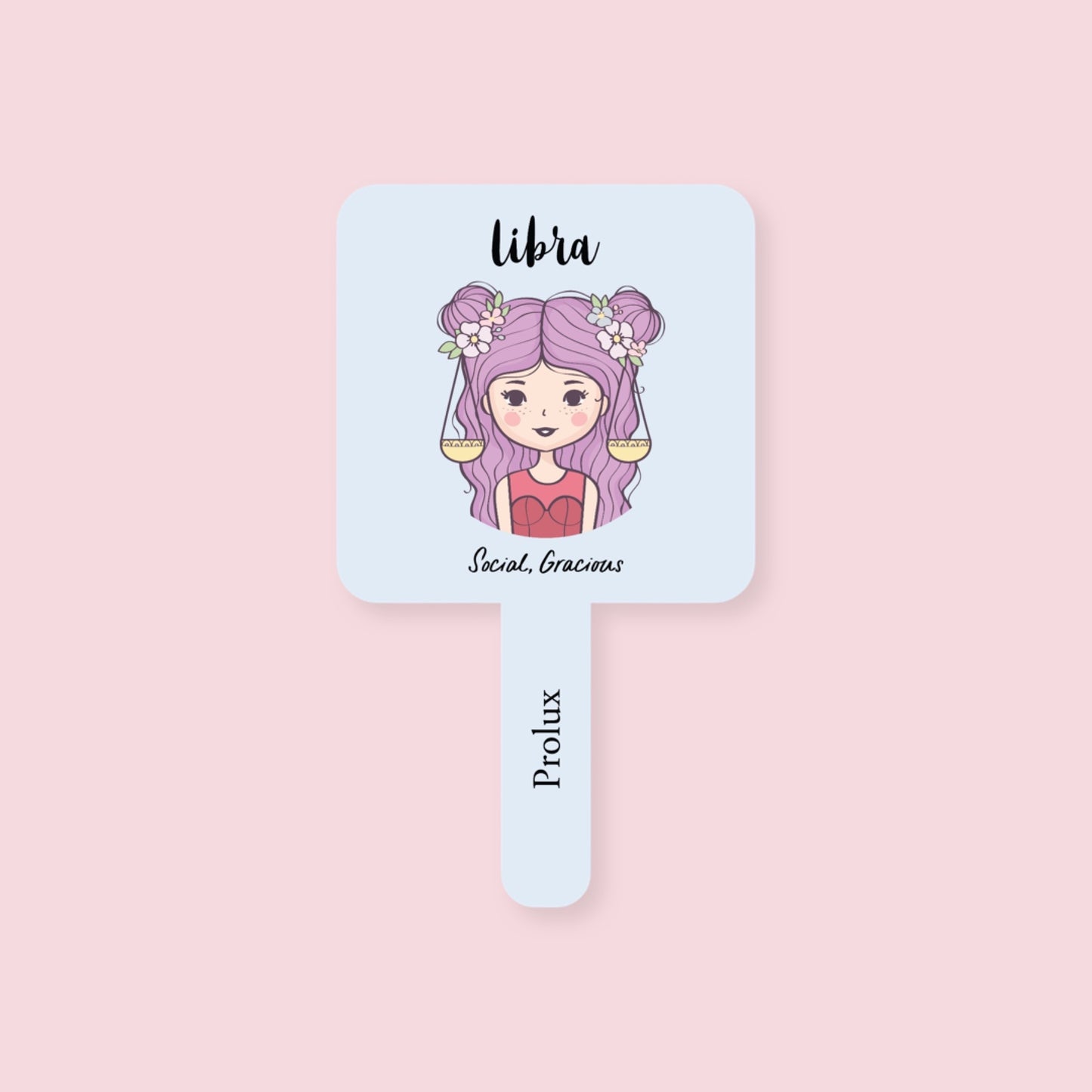 Prolux Zodiac Sign Hand Held Mirror, hand held makeup mirror, best makeup mirror