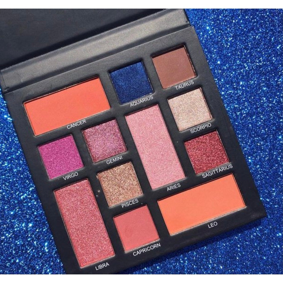 Star Gazing Eyeshadow Palette, neutral eyeshadow palette, shimmer eyeshadow palette, matte eyeshadow palette