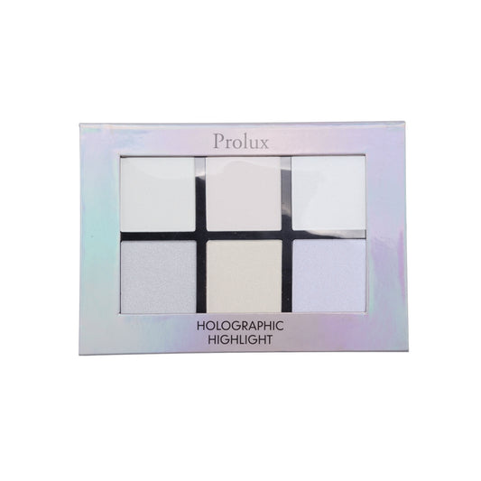 Prolux Holographic Highlight Palette, holographic highlighter, highlighter palette